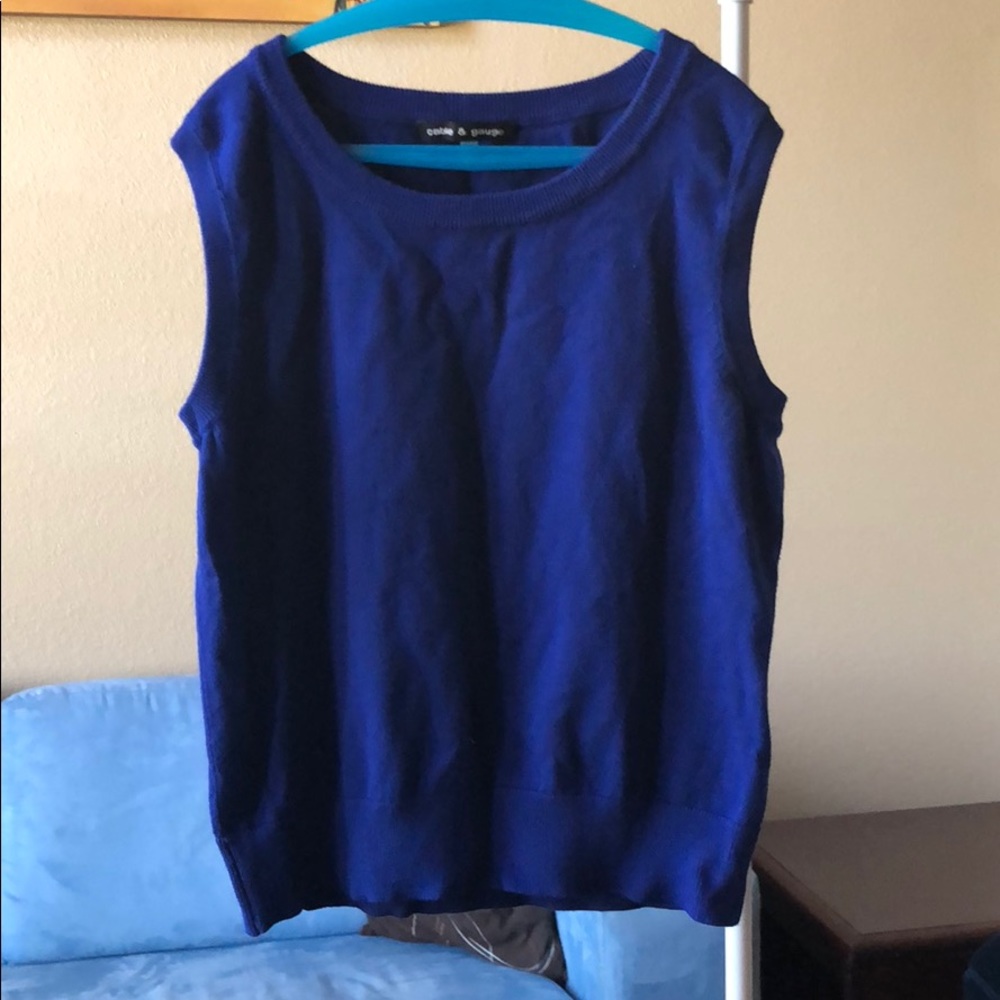 Purple tank